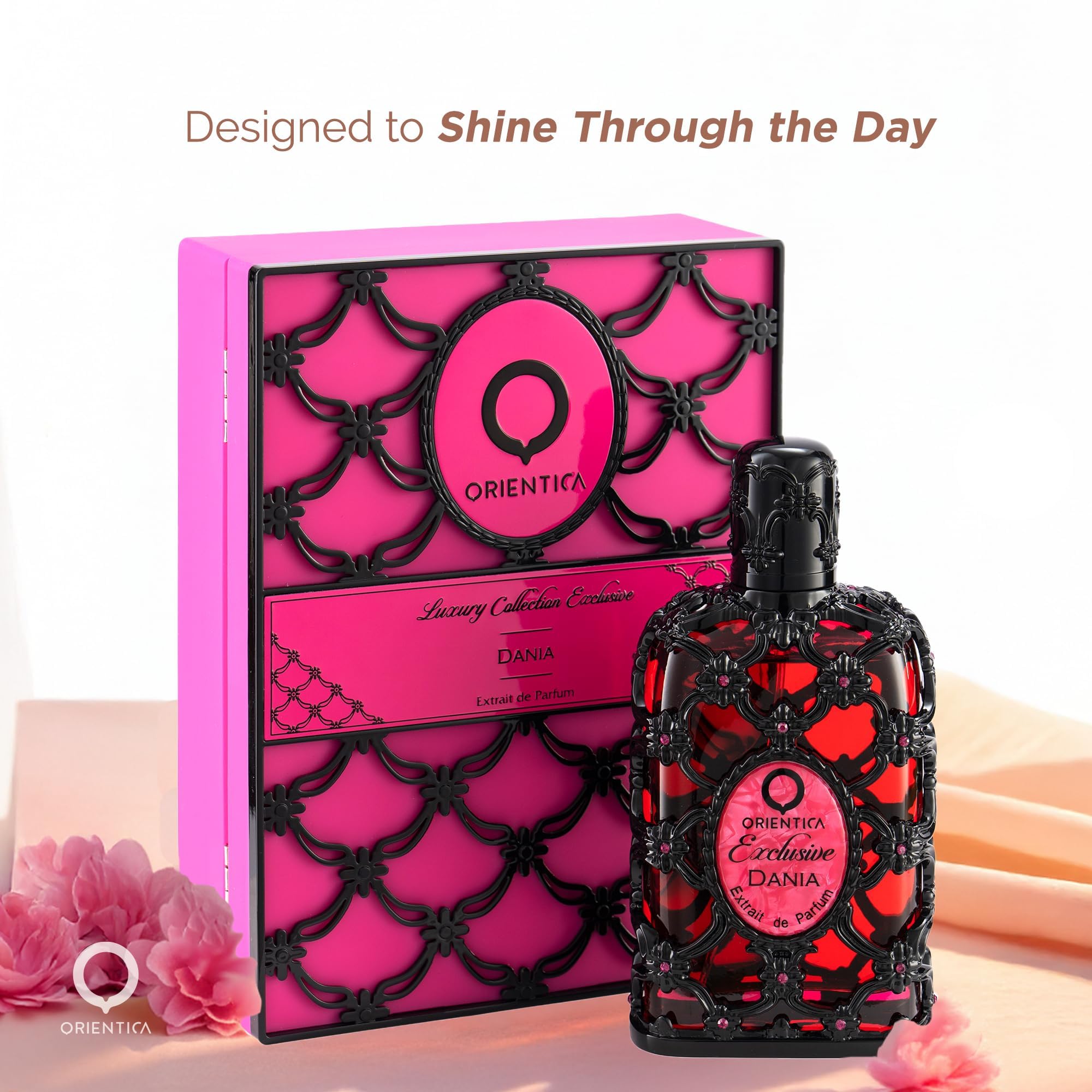 Orientica Exclusive Dania Extrait de Parfum 2.7oz80ml Womens Cologne with Orange Peach Coconut Gardenia Tuberose Vanilla Perfume Fruity Floral Arabic Perfume for Women - Perfumes Arabes de Mu product thumbnail 5
