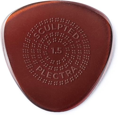 Miniatura 3 de Jim Dunlop Dunlop Primetone - Púas de guitarra esculpidas Plectra con agarre semirredondo de 0059in paquete de 3 514P15