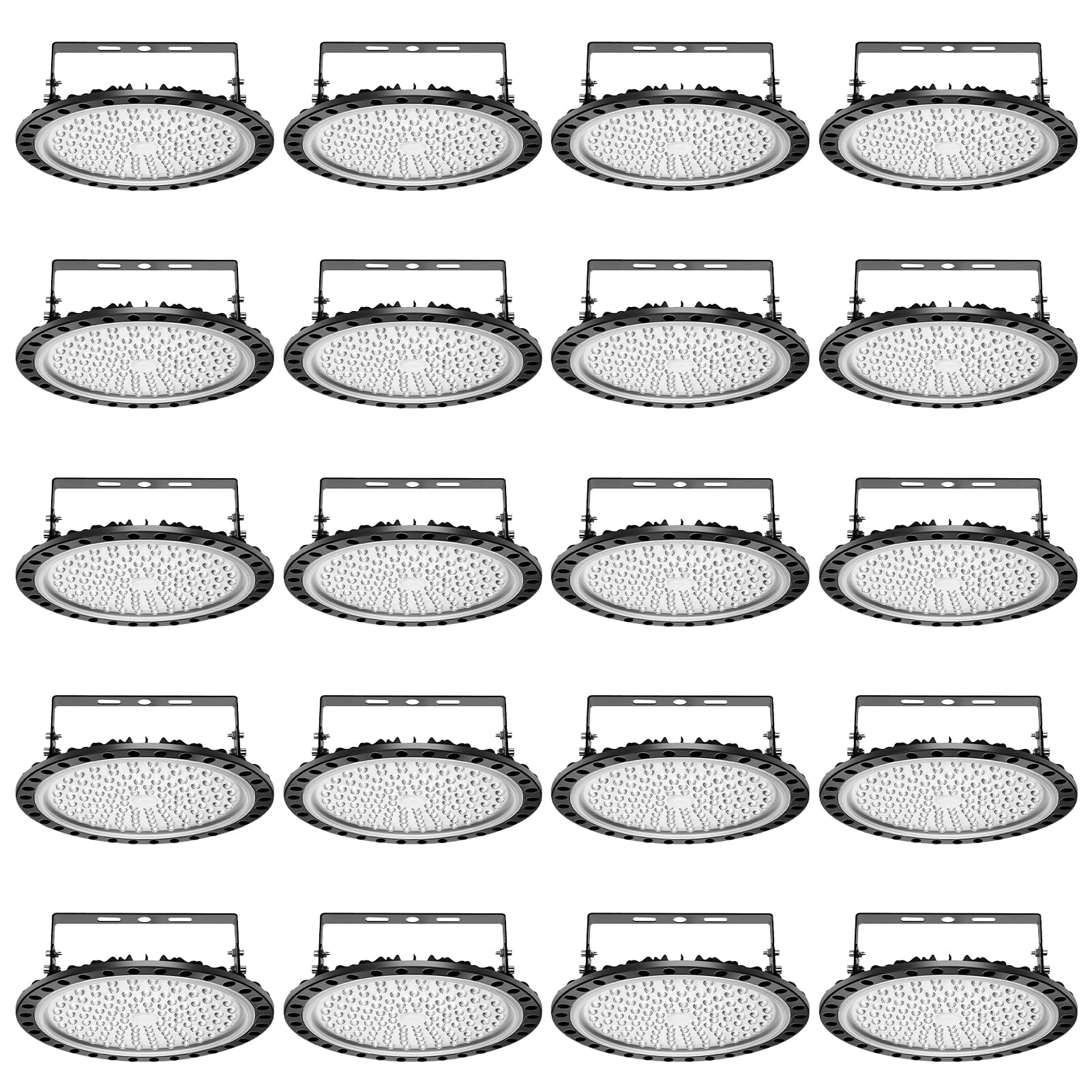 Viugreum High Bay LED Shop Lights 500W UFO LED High Bay Light 50 000LM 120V LED High Bay