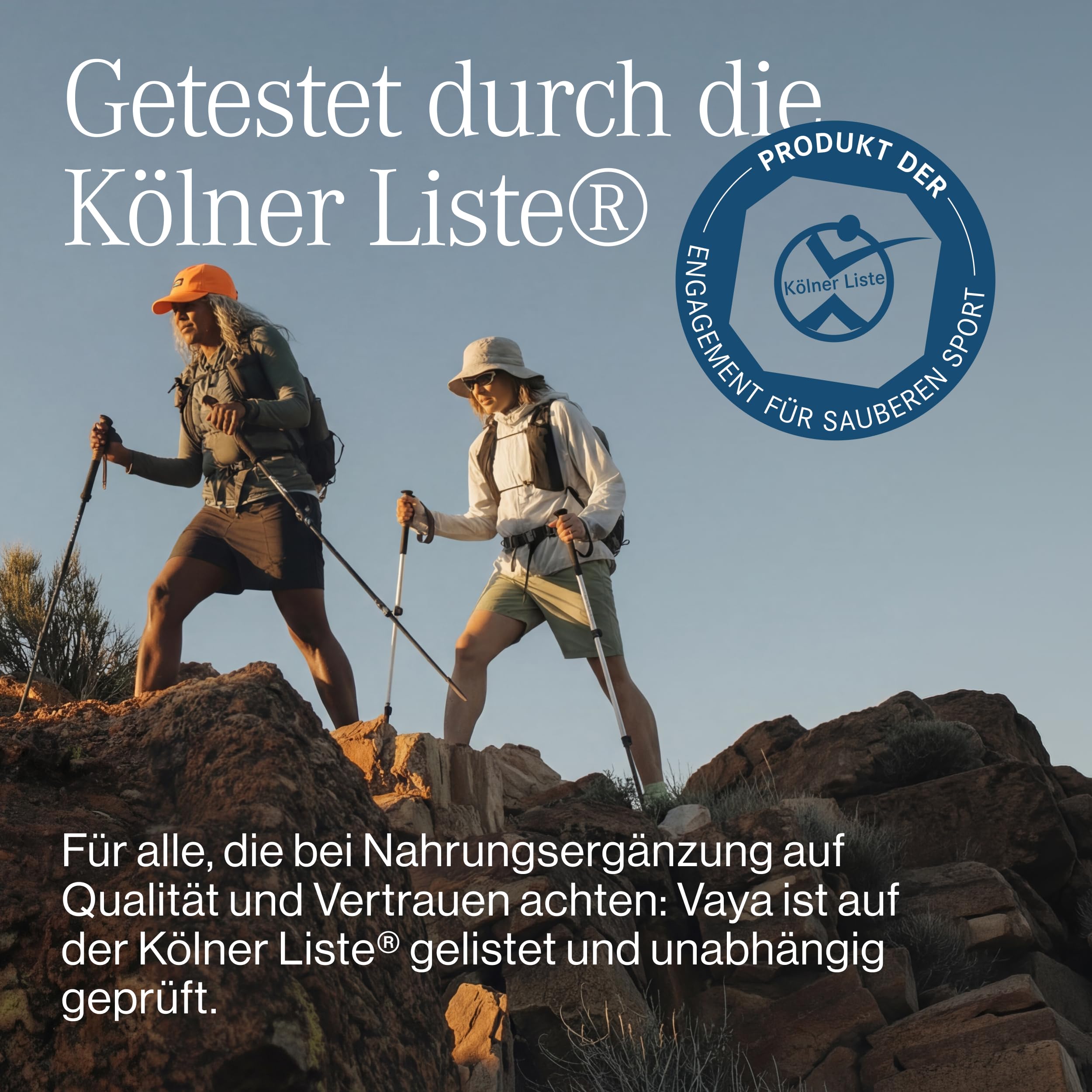 VAYA® Creatin Monohydrat + Taurin Pulver - Das Original - 5000 mg Kreatin & 1000 mg Taurin pro Portion - Geschmacksneutral & sofort löslich - Vegan, ohne Zucker - 3x 180 g (90 Portionen)