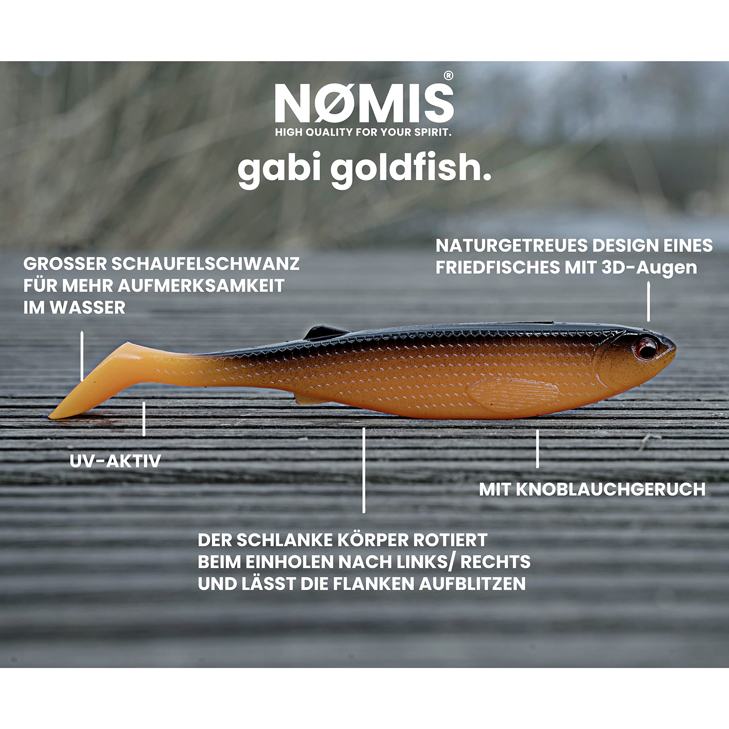NØMIS Zestaw gumowych rybek | zestaw gumowych rybek | akcesoria wędkarskie | gumowe ryby, szczupaki, sandacze, dorsz, okonia, przynęta wędkarska na szczupaki, sandacze