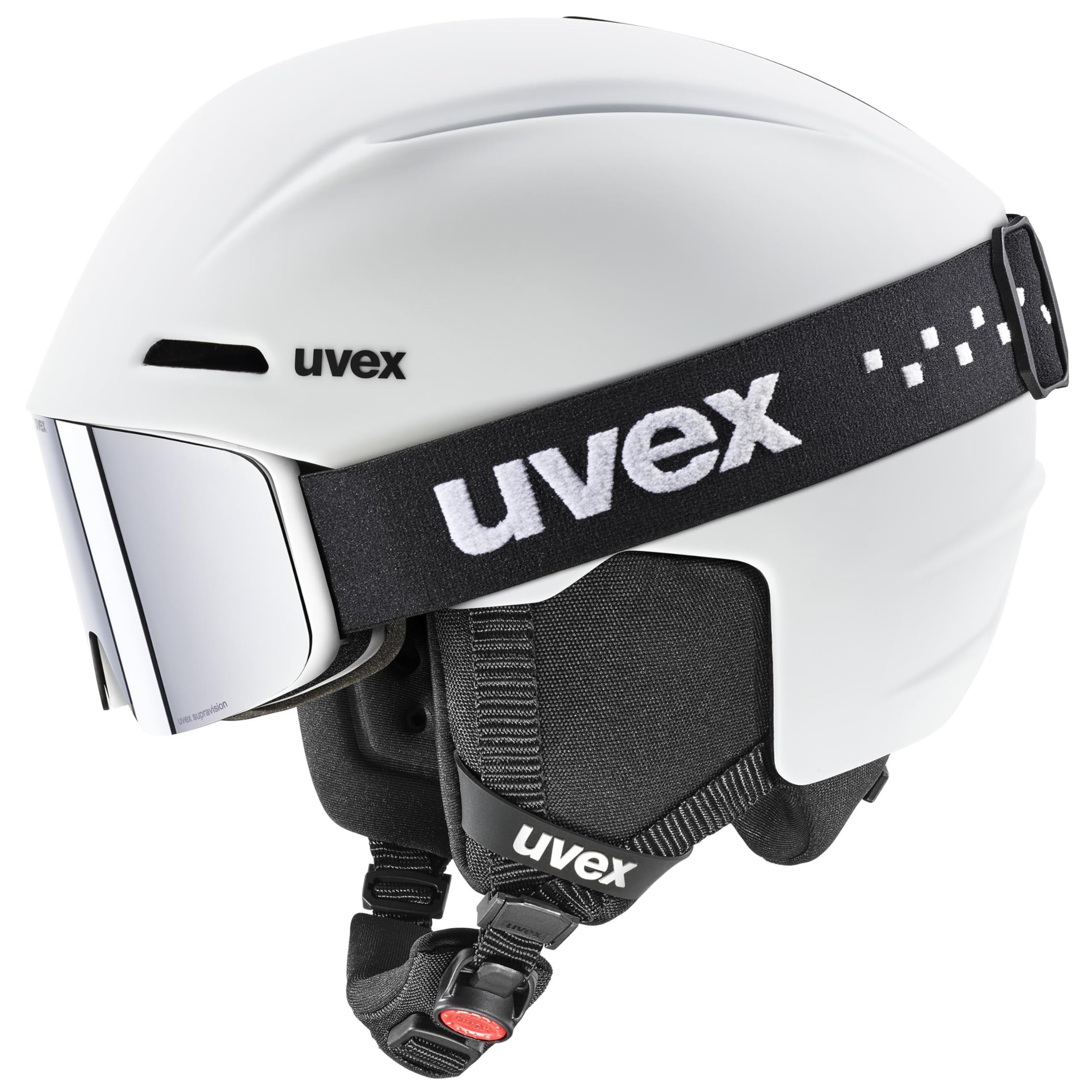 Casco Da Sci Per Bambini Uvex Viti - Taglia 51-55 Cm, Leggero, Con Regolazione IAS E Sistema Di Ventilazione. Unisex.