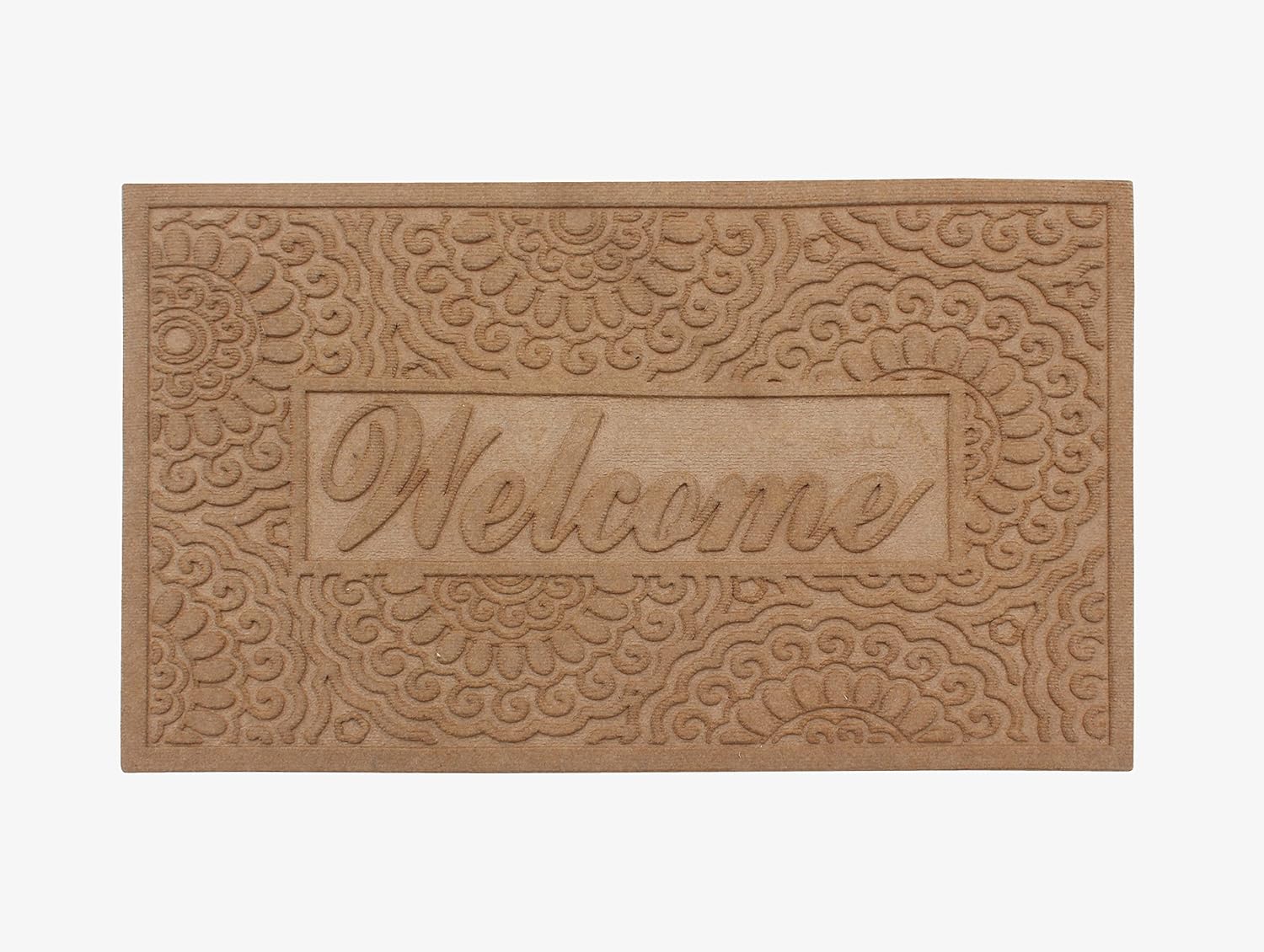 A1HC Durable All Weather Absorbent Doormat, Dries Quickly