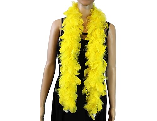 Unveiling Top-Rated Yellow Feather Boas: An Enchanting Guide to Captivating Finery