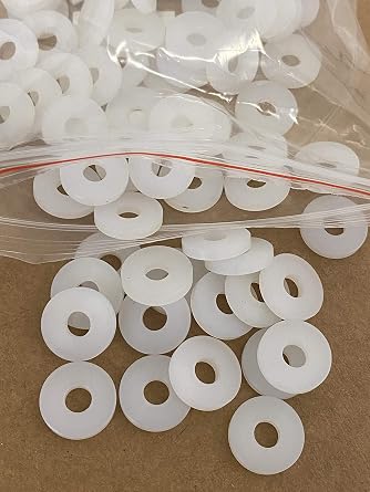 Nylon Washers for Carbon Dioxide Regulators and Co2 Tanks Bulk 100 Pieces