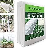 YFFSIDMY Plant Covers Freeze Protection, 6.5'x16' Frost Blankets for Outdoor Plants, Winter Tree Frost Cloth Plant Freeze Protection, Garden Heat Protection Floating Row Cover, White