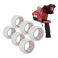 Vista 11 de Simply Cool Cinta de embalaje de 18 rollos, cinta transparente resistente para envío y embalaje para cajas, mudanza, correo y almacenamiento