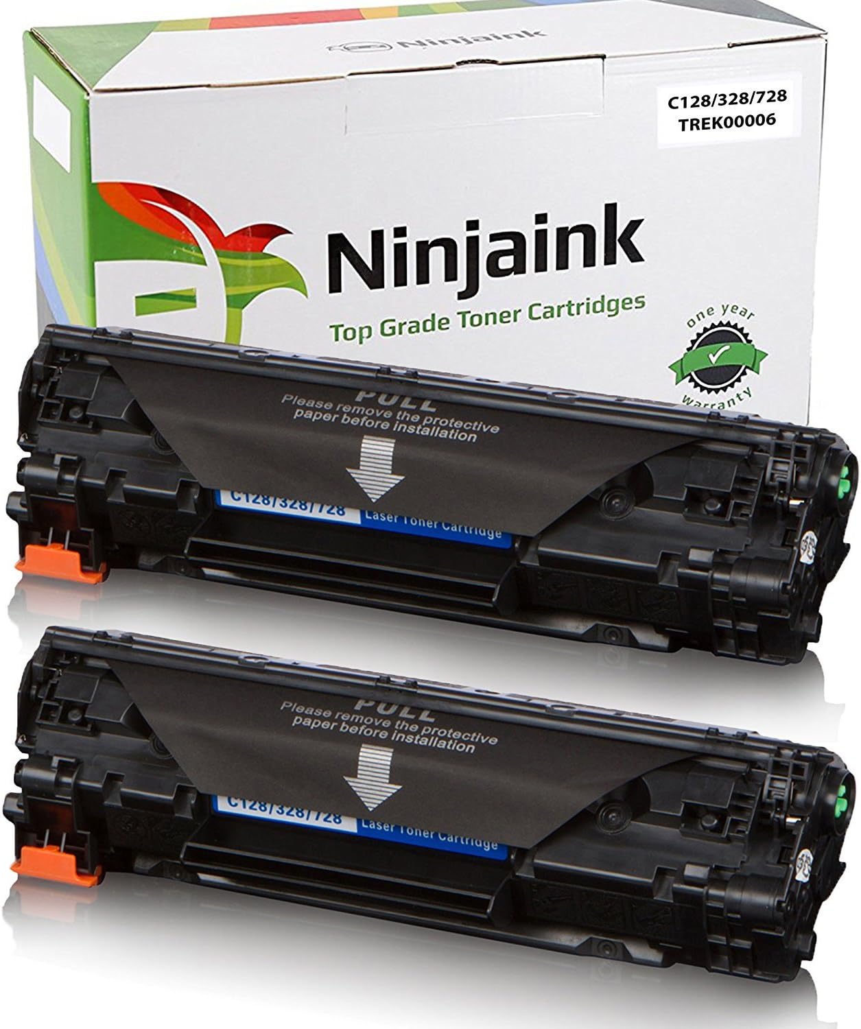 Compatible Toner Cartridge For Canon 128 ImageClass D530 D550 MF4450 MF4770n MF4570dn MF4570dw MF4880dw MF4890dw- High Yield 2-Pack