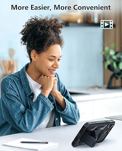 Miniatura 9 de FNTCASE for iPhone 11-Pro Protective Case Military Grade Drop Proof Protection Rugged 11Pro Cell Phone Cover with Belt Clip Holster Kickstand &