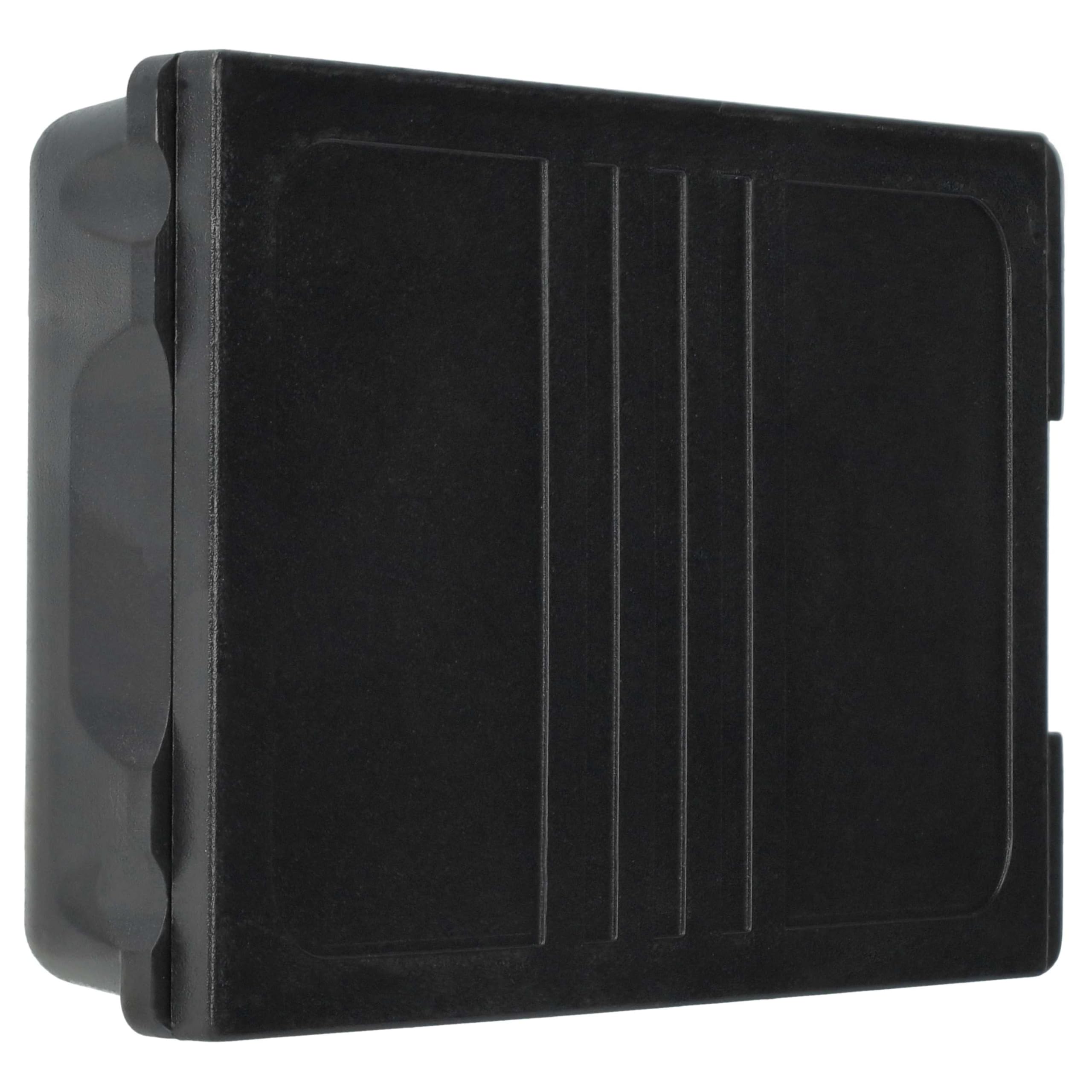 vhbw Batteria Compatibile Autec UTX97 CB71.F FUA10 Radiocomando Industriale Telecomando 2300mAh 7,2V NiMH Nero