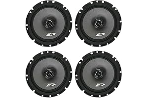 (4) Alpine SXE-1726S 6.5" 220 Watt 2-Way Car Audio Coaxial Speakers