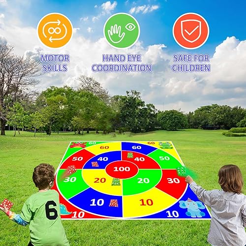 Miniatura 4 de Juego de lanzamiento de seguridad para niños grandes, suministros de fiesta familiar para niños, regalo para cumpleaños o Navidad para niños de 3,