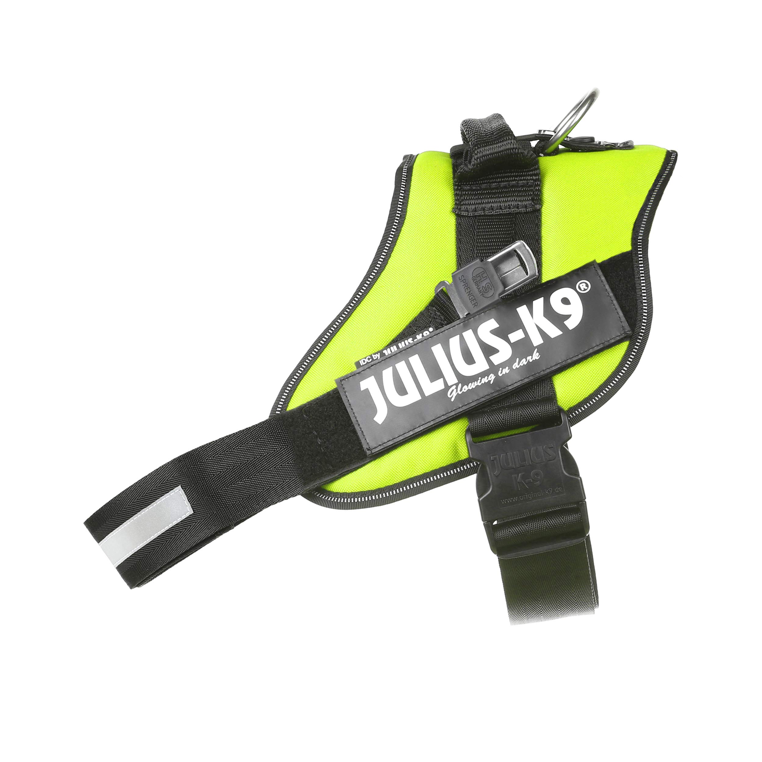 Julius-K9 IDC Guide Dog Harness without Handle, Size: 3, Neon, 2XL/3