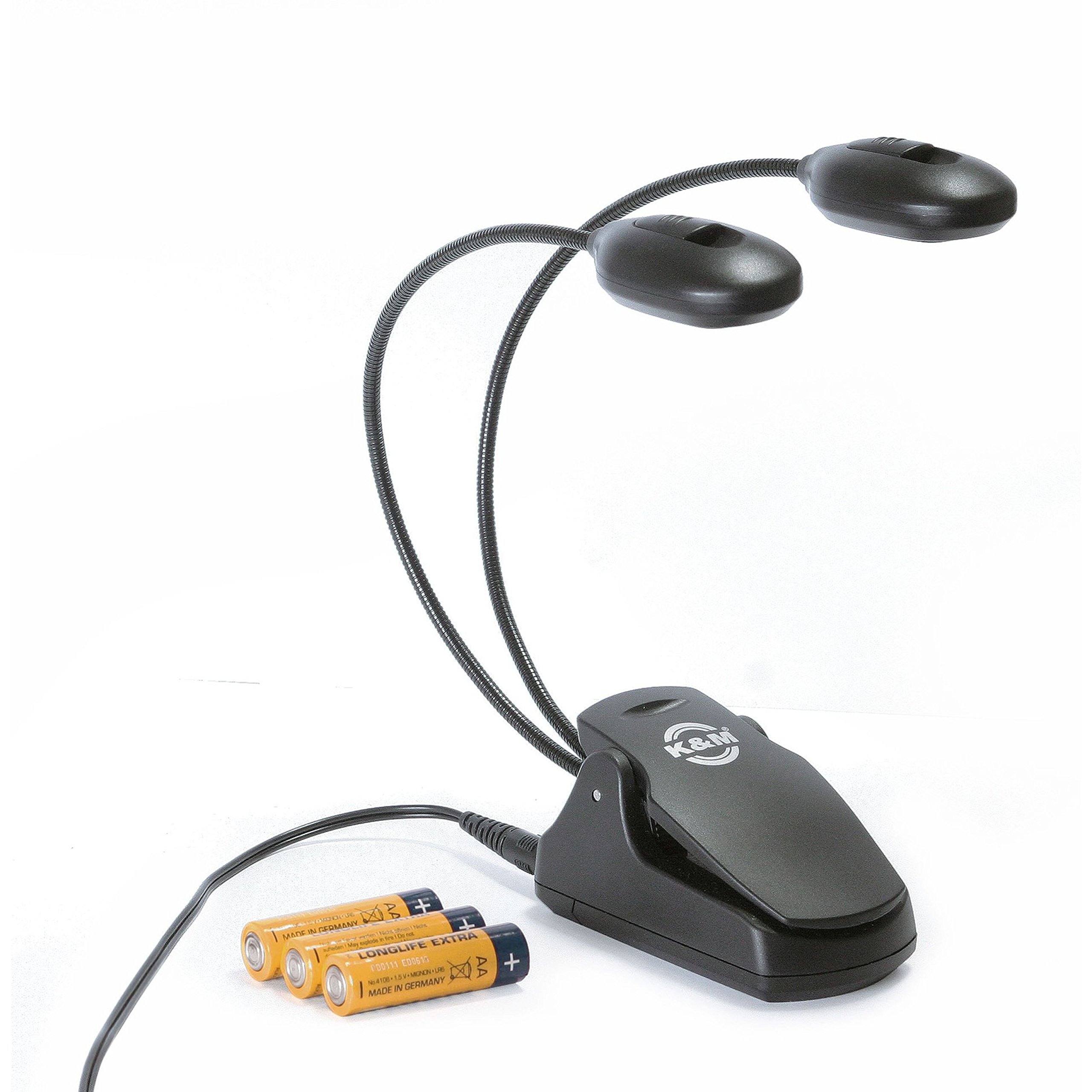 Konig & Meyer, Music Stand Light, Twin Head -Black 12270-000-55