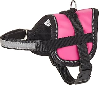 Karlie Reflektörlü Göğüs Tasması, XS 31-40 cm, Pembe