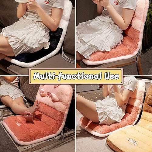 Miniatura 5 de QIUODO Cojines de silla de 33 x 20 pulgadas para sillas de comedor, bonito diseño de dibujos animados, cómodo cojín de asiento para cocina, sofá