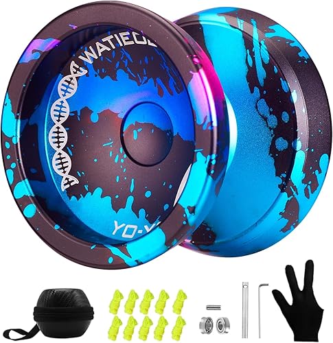 WATIEOBOO Yoyo Trick Yoyo - Rodamiento Yoyo profesional sensible para niños, principiantes, rodamientos Yoyo que no responden para adultos,