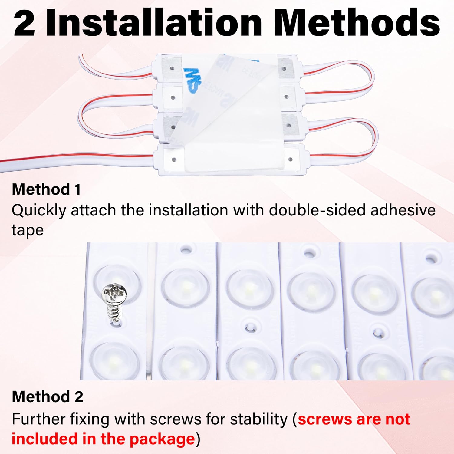 120 Led Van Interior Light Kits, 12V Led Light Strip, Cargo Van Accessories, Ceiling Work Lights Kit, Enclosed Trailer Lights for Truck Vans RV Boats Caravans, 40 Modules(White)