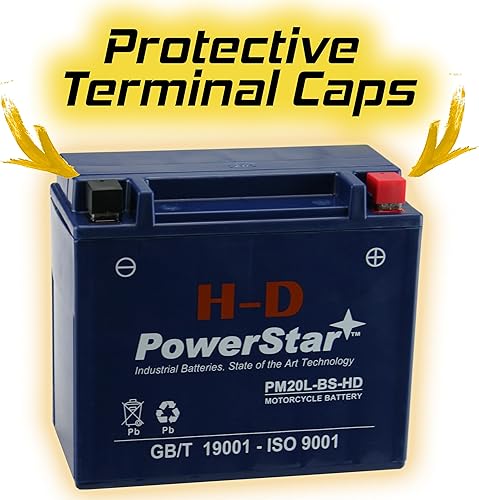 Miniatura 3 de PowerStar YTX20L-BS BateríaCargador para 20L-BS ETX20L CYTX20L-BS GTX20L-BS