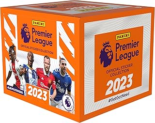 Panini Premier League 2022/23 Sticker Collection x50 Packs, Orange