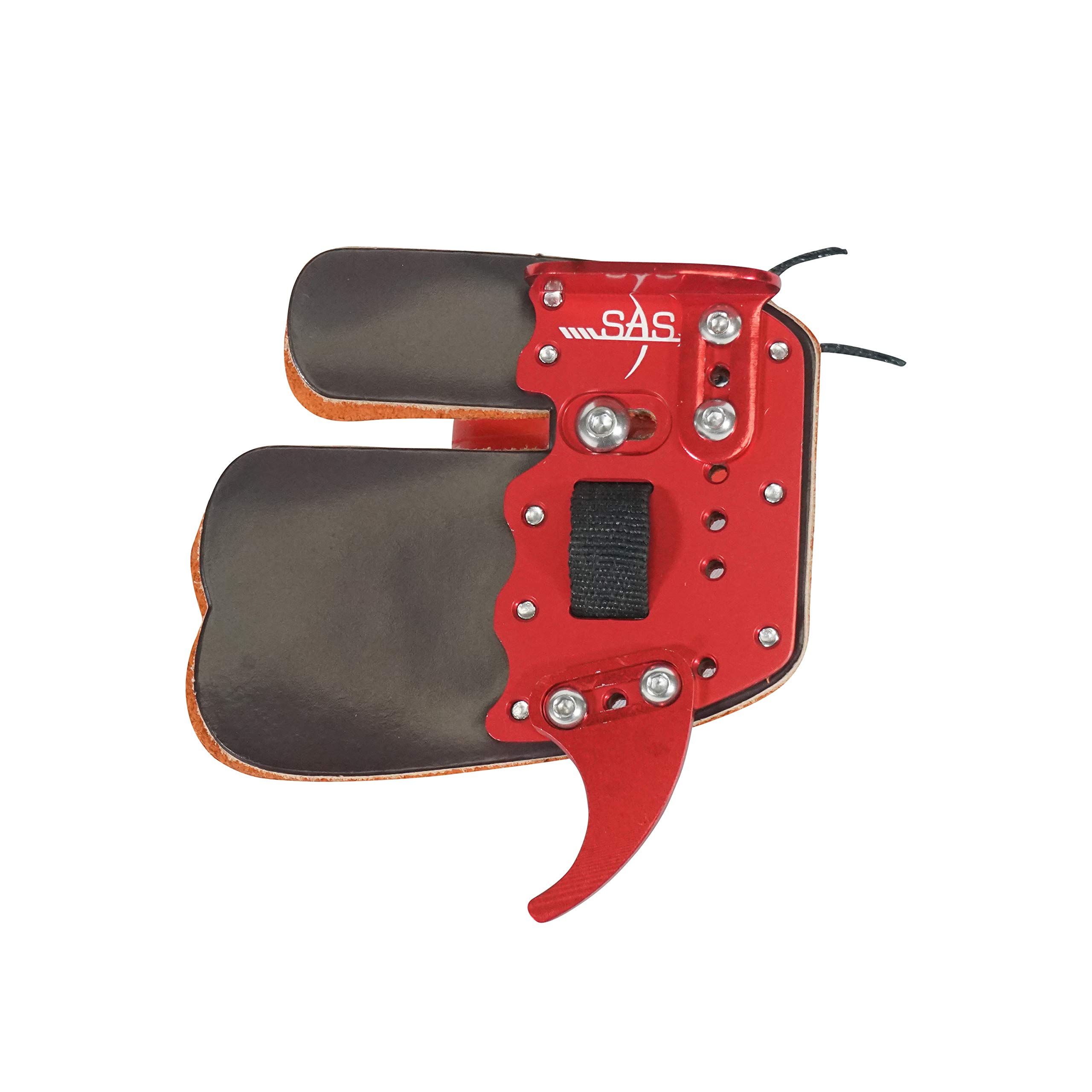 Southland Archery Supply SAS Elite Aluminum Suede and Leather Finger Tab
