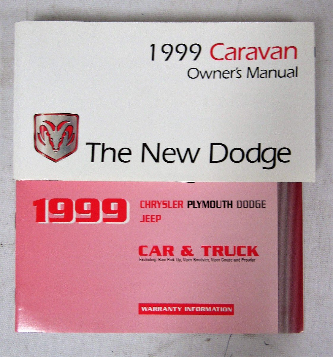1996 Dodge Caravan Owners Manual Dodge Books