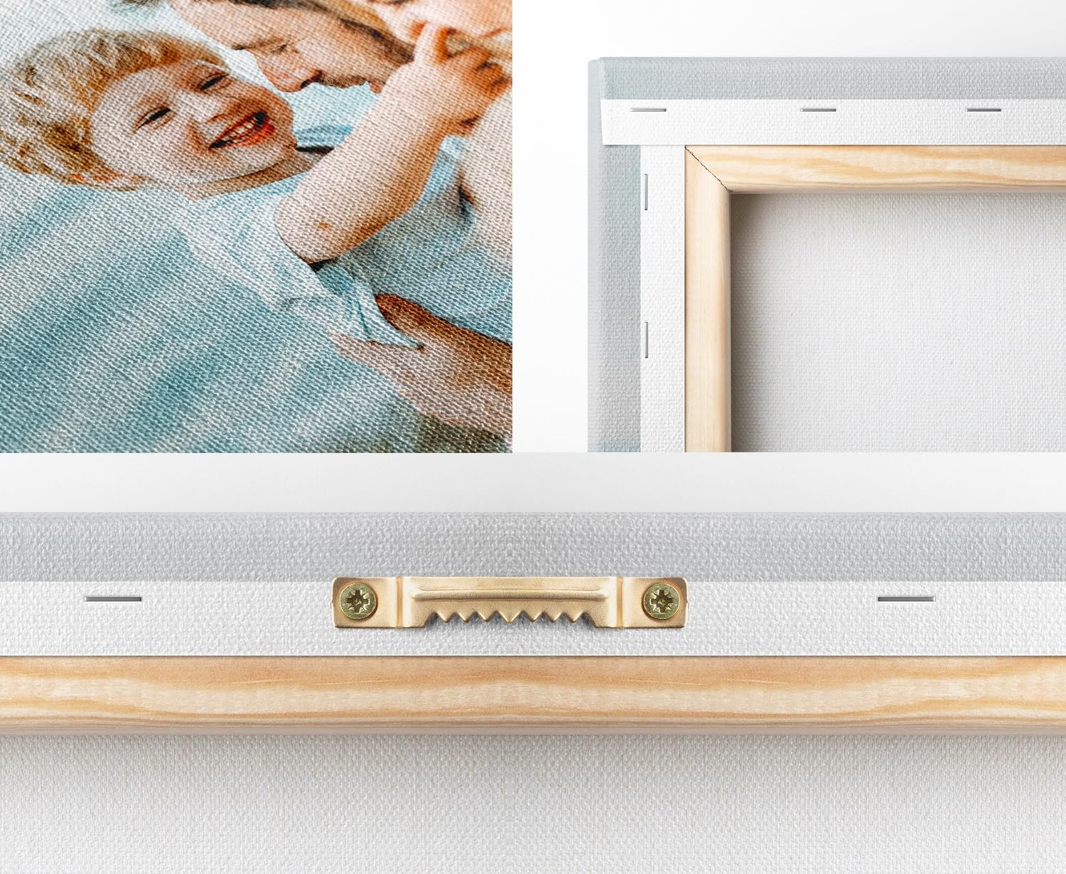 Akinda Art Gallery - Cuadro con lienzo personalizado 80 x 80 cm - Tu Foto Personalizada - Cuadro Moderno Salón - Idea de regalo