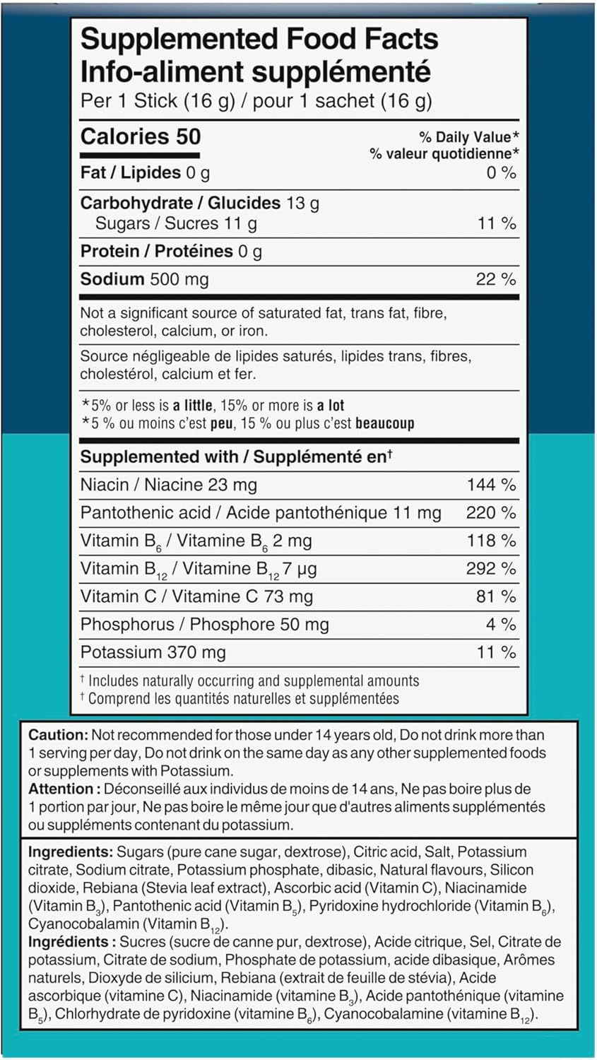 Liquid I.V. Hydration Multiplier Electrolyte Drink Mix for Accelerated Hydration Tropical Punch Firecracker with Vitamins B3, B5, B6, B12 and C 48 g (6 sticks x 2) - Image 2