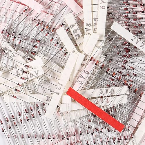 Miniatura 4 de 27 Valor 270pcs 12W Zener Diodos Surtido Kit 2.4V 2.7V 3.0V 3.3V 3.6V 3.9V 4.3V 4.3V 4.7V 5.1V 5.6V 6.2V 6.8V 7.5V 8.2V 9.1V 10V 12V 13V 15V 16V 8