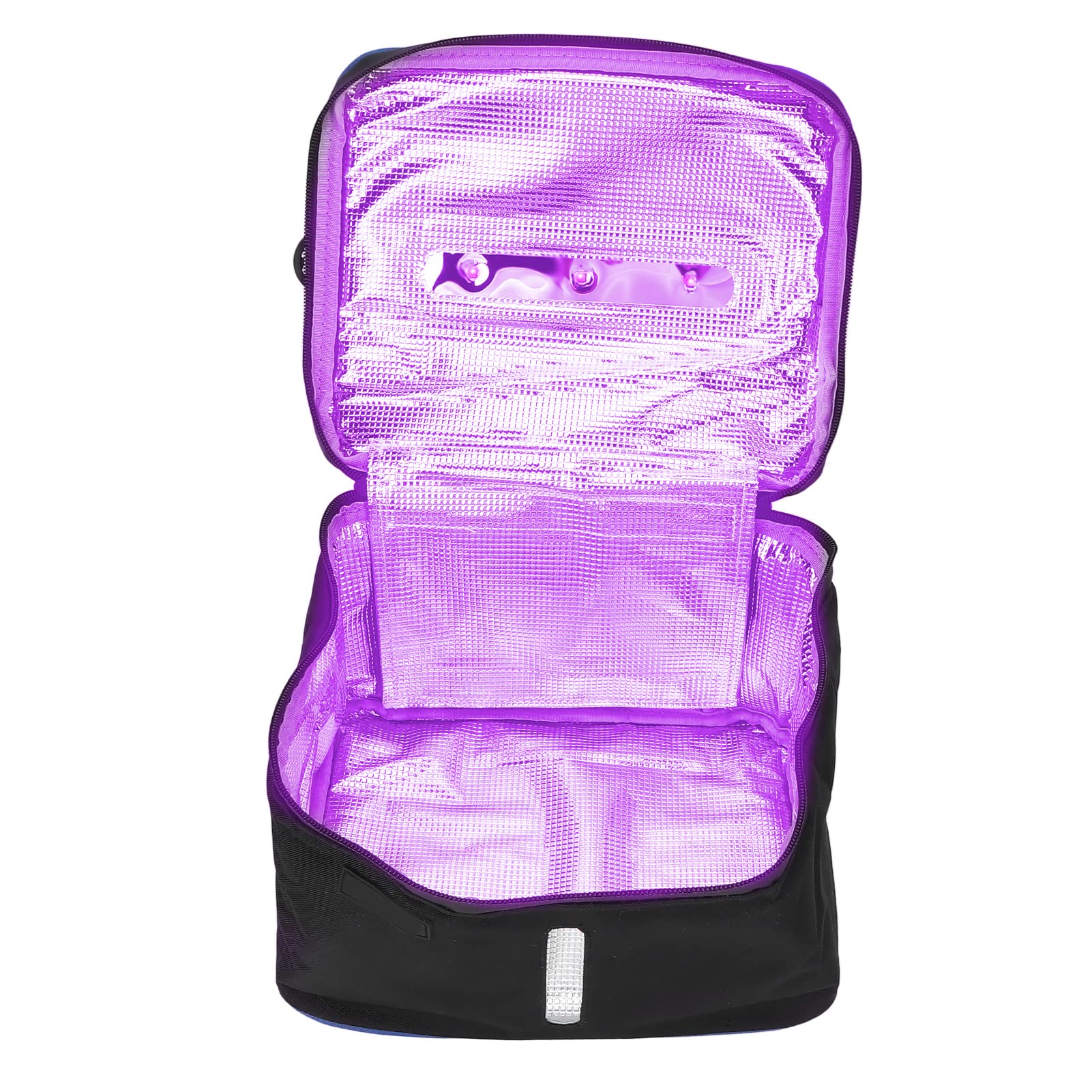 Scatola Sterilizzatore UV Borsa per Disinfezione UV LED Portatile, Pacchetto di Disinfezione LED per Gioielli Vestiti per Bambini Biancheria Intima Telefono Cellulare Bottiglia per Spazzolino Strument