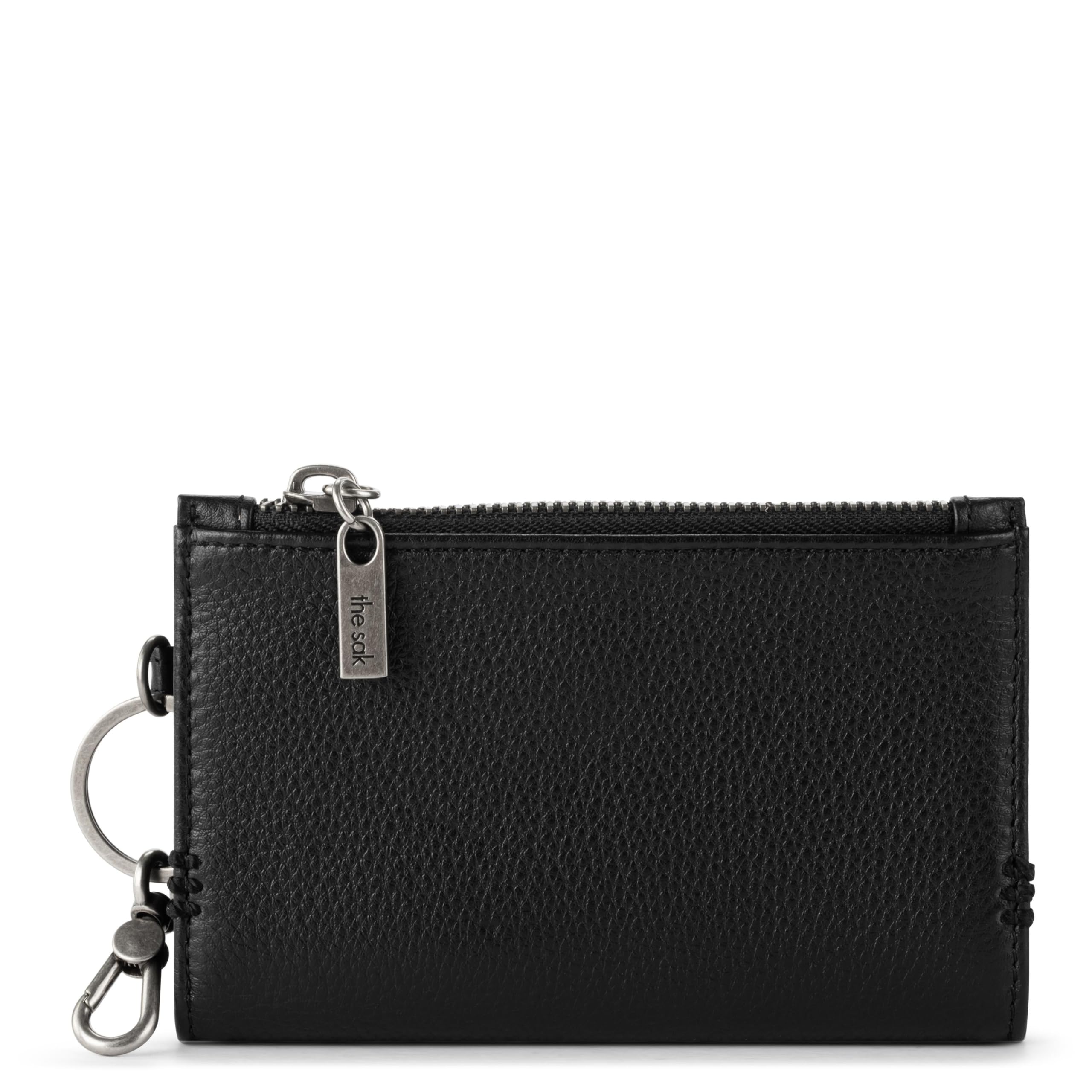 The Sak Encino Card Wallet - Slim Zip Wallet with Card Slots &amp; Coin Pocket
