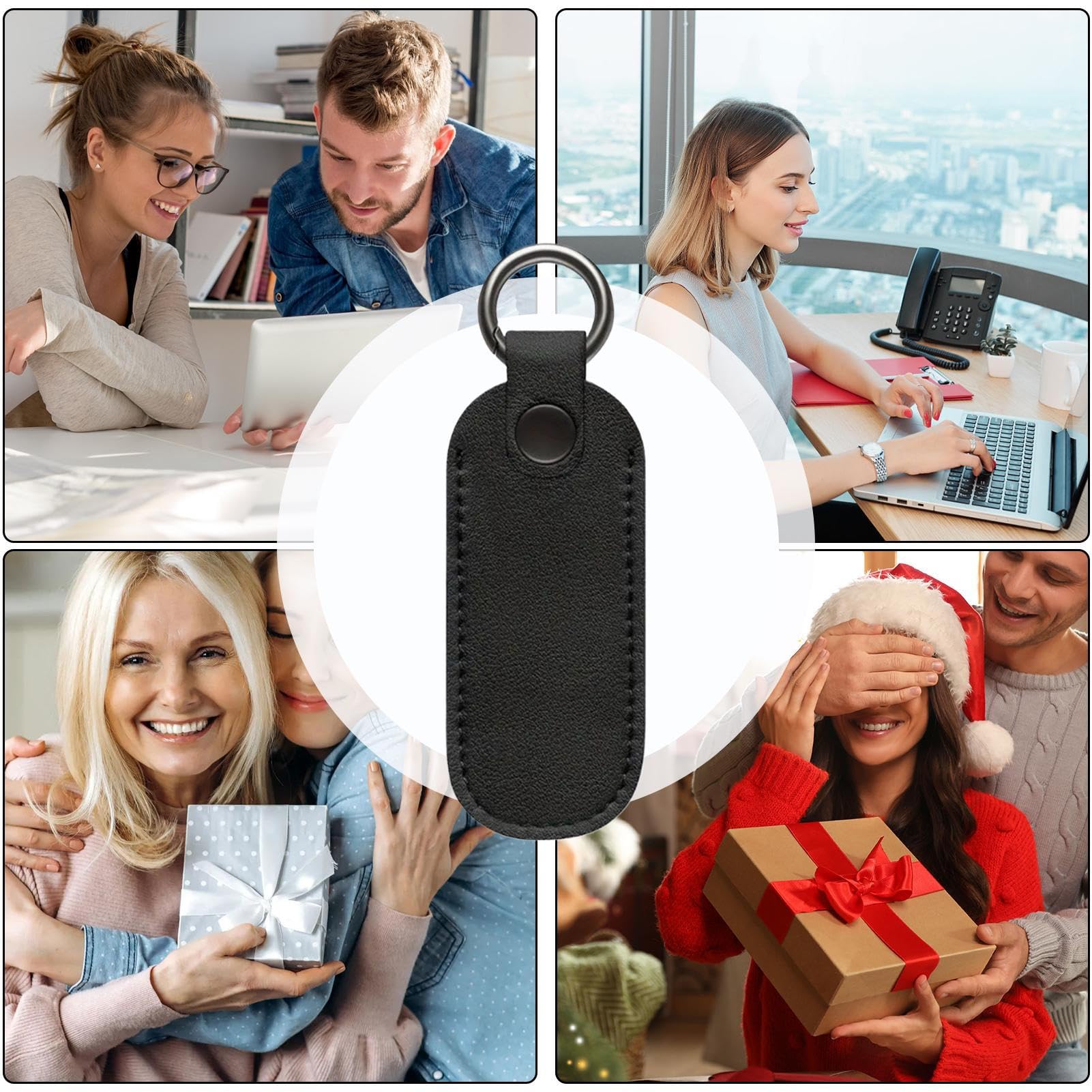 Custodia in pelle PU per unità flash USB custodia compatta e durevole custodia protettiva per unità USB e cavo Custodia in pelle PU per unità flash USB custodia compatta e durevole custodia protettiva per unità USB e cavo
