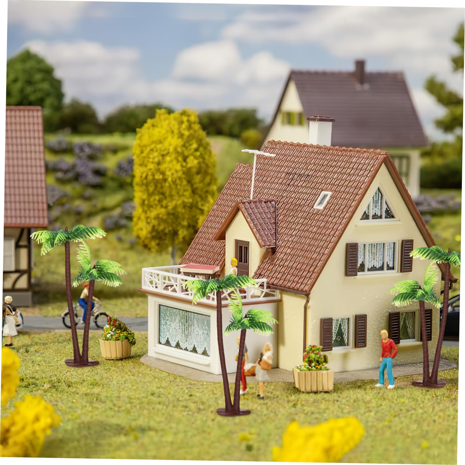 Cabilock Mini da Giardino in Resina Decorazione Micro