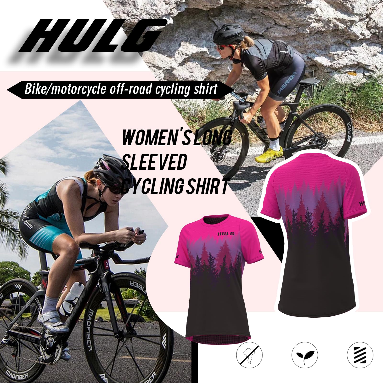 Maglia Da Ciclismo A Maniche Corte Da Donna, Maglia Da Ciclismo MTB, 100% Poliestere Di Alta Qualità, Asciugatura Rapida, Traspirante, Adatta Per Ciclismo/multisport