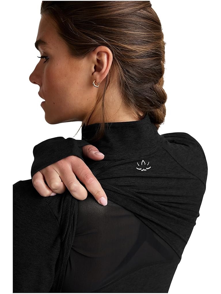 Black Beyond Yoga Spacedye Trails Active Jacket