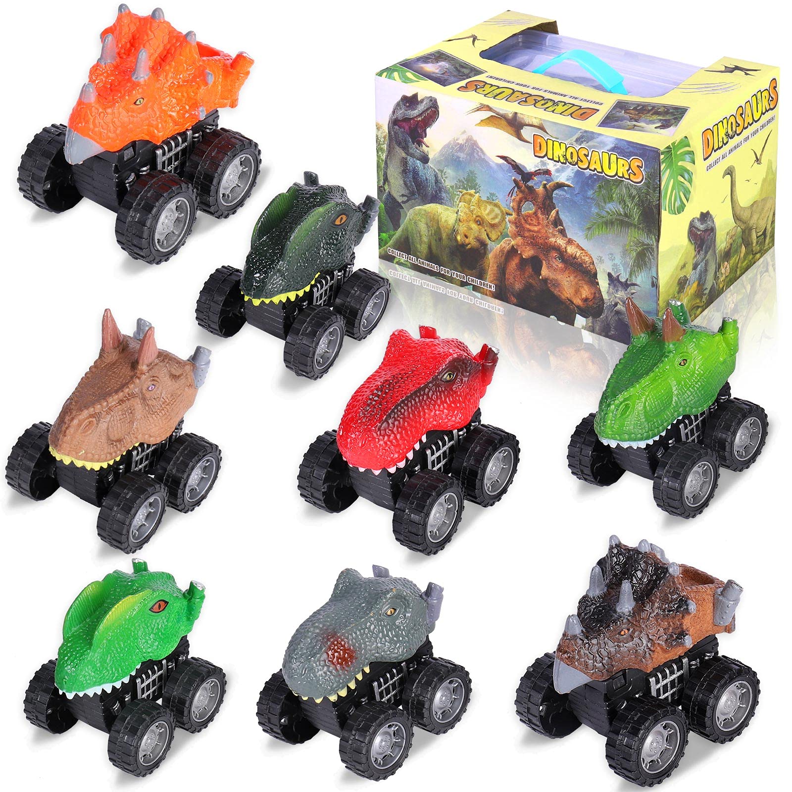Buy SHANNA Dinosaur Toy, Dinosaur Prehistoric Creatures Playset with