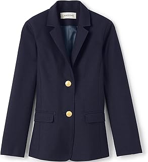 Lands' End School Uniform Girls Hopsack Blazer