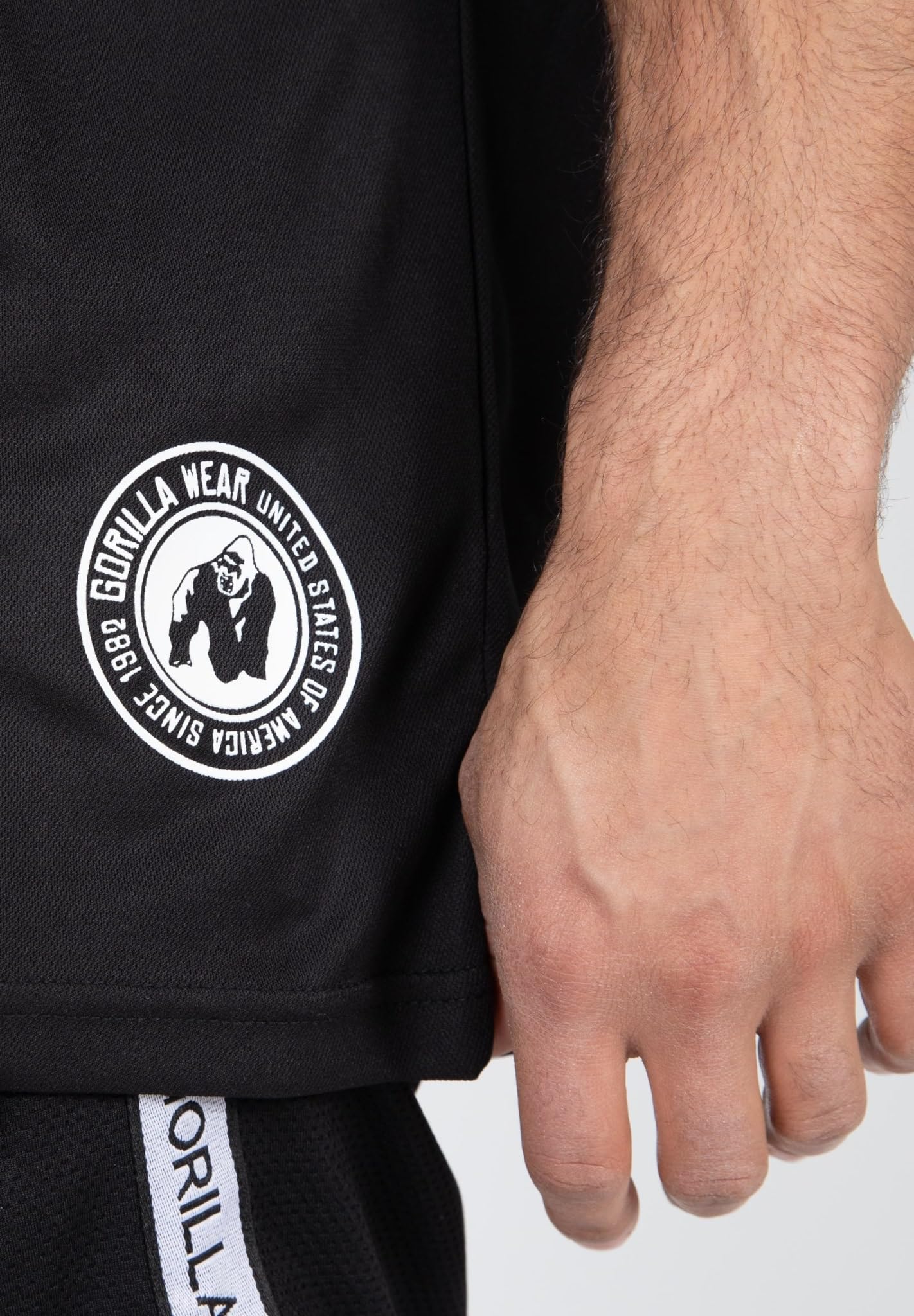 Gorilla Wear 82 Baseball Jersey - Black