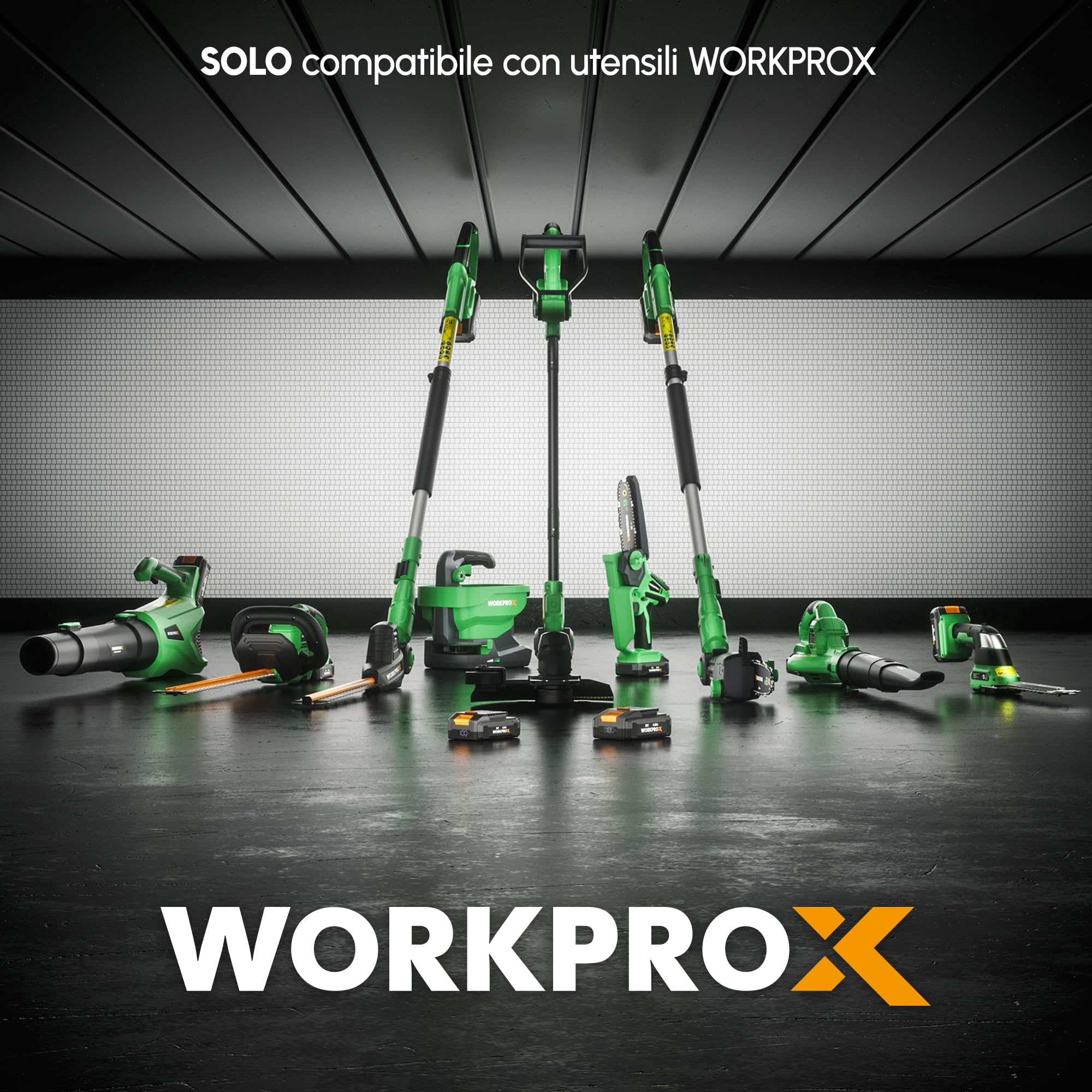 Batteria 20V 4,0Ah WORKPROX - Ricarica Rapida e Portatile - Dettaglio