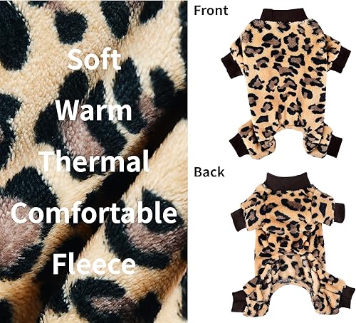 Miniatura 2 de Pijamas para perros pequeños, niñas y niños, pijamas de invierno para cachorros de clima frío, suéter de 4 patas, ropa para Chihuahua, Yorkie, taza