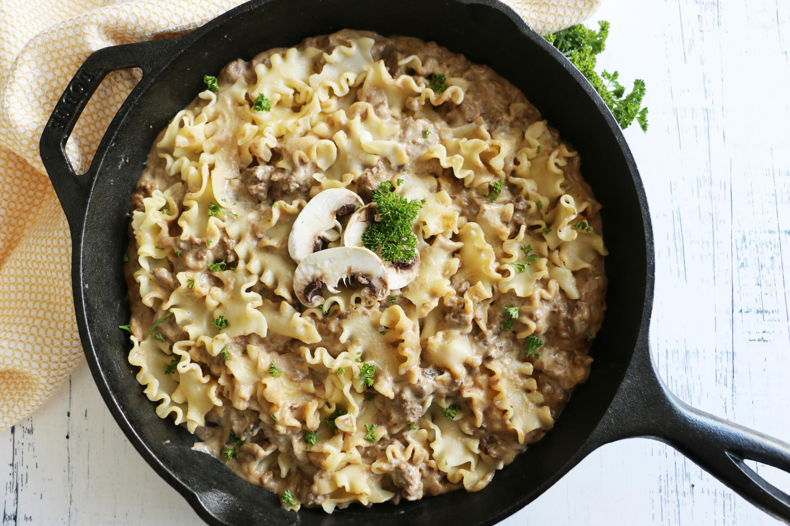 Mom's Place Gluten-Free Beef Stroganoff One Pot Skillet Meal - Easy to Make Meal Kit, Dairy Free, Nut Free & Soy Free, 8 servings, 6.7 oz