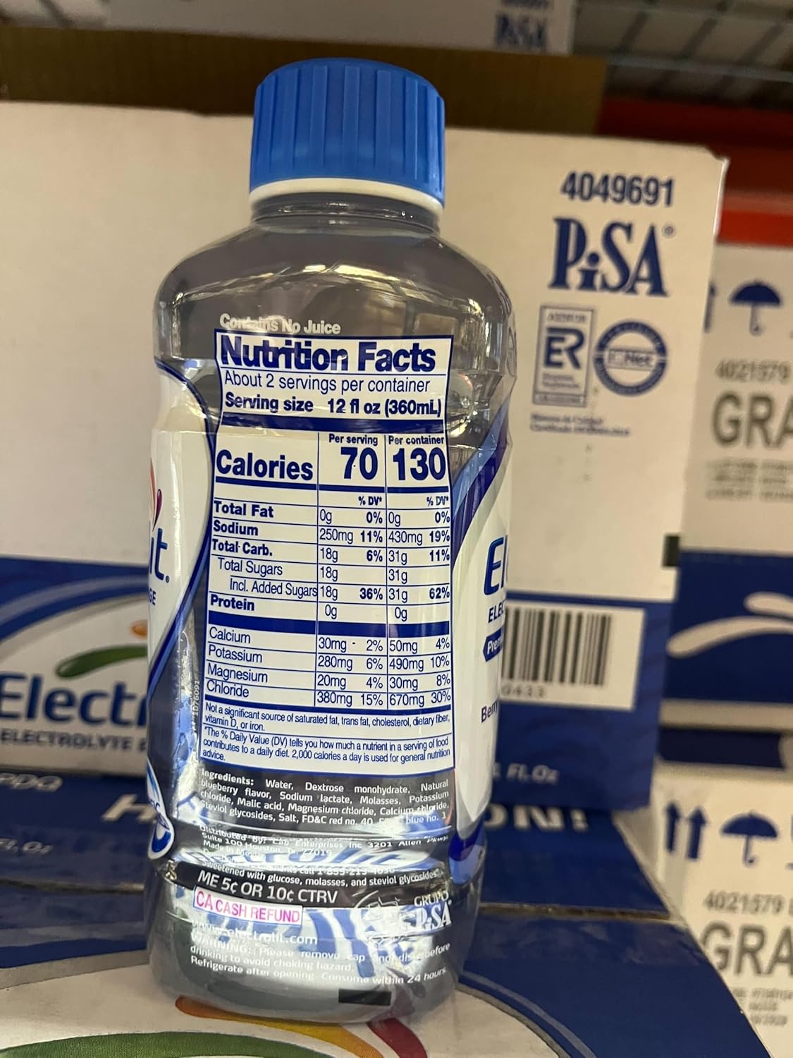 Electrolit Mix Electrolyte Hydration (4 Grape, 4 Berry Bliss, 4 Coconut)