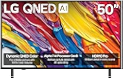 50-Inch Class QNED AI 4K QNED82A Series Smart TV w/AI Sound, HDR10, 4K Super Upscaling, Filmmaker Mode, Wow Orchestra, Alexa Built-in (50QNED82AUA, 2025)
