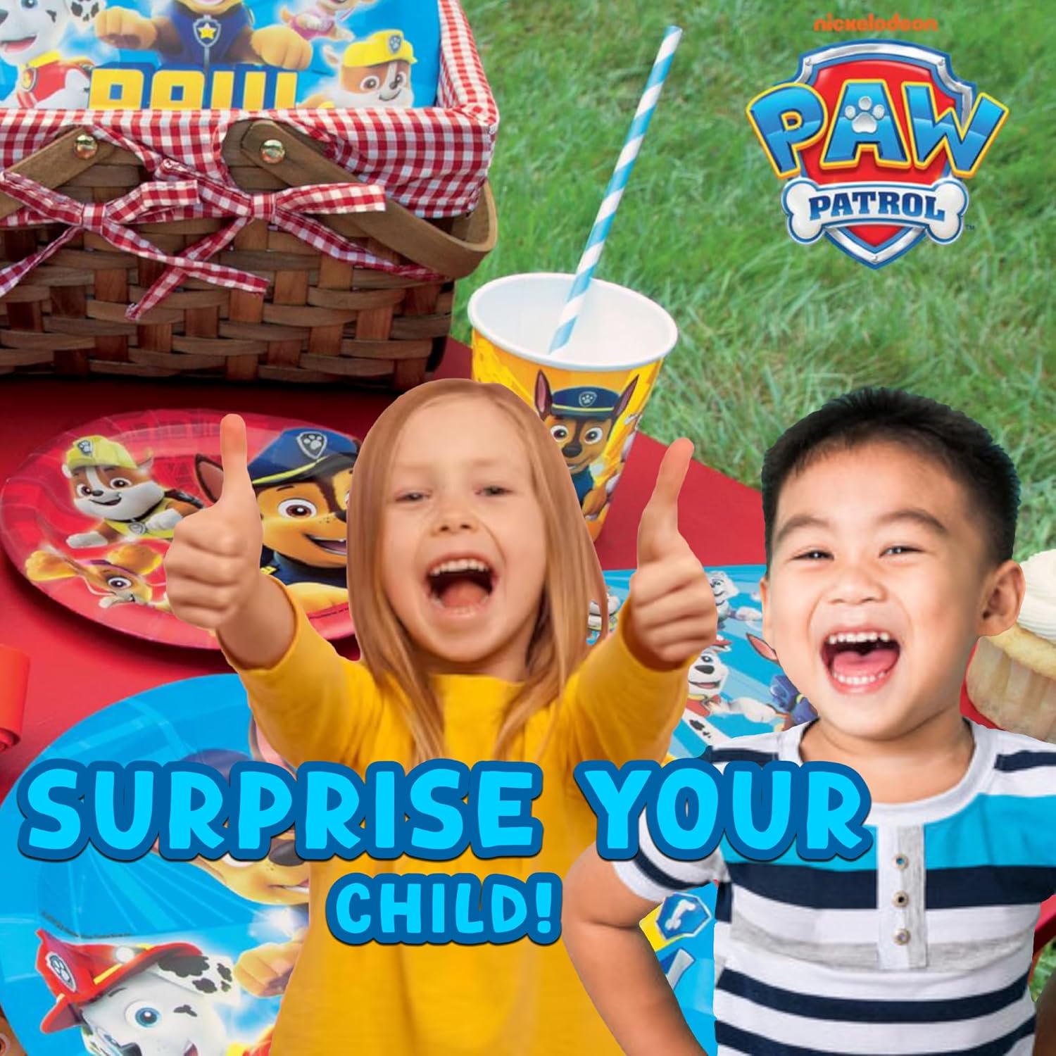 Unique Paw Patrol Party Supplies | Mixed Table Cover Set | Officially Licensed | 54" x 84" Plastic Table Covers 2 Count | Birthday Decorations for Kids, Easy Cleanup