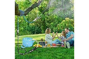 3-in-1 Portable Misting System with Integrated Water Pump