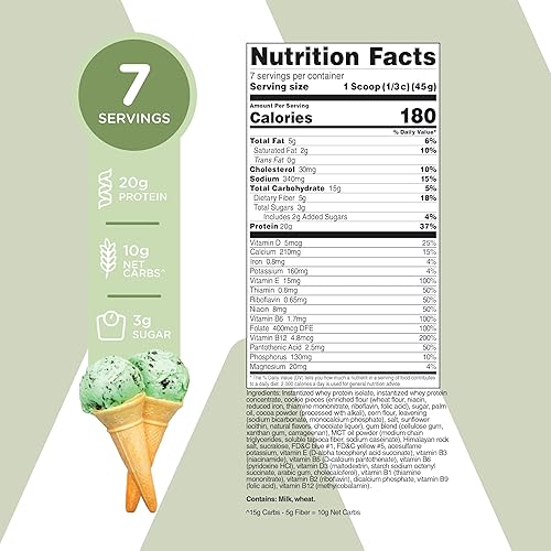 Miniatura 10 de TransformHQ Batido de reemplazo de comidas en polvo 28 porciones (fresa y crema), sin gluten, sin OMG