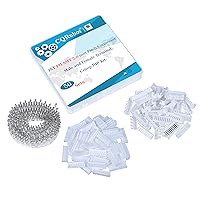 Vista 20 de CQRobot JST EL 4.5 mm de paso 2 pines conector electrónico IC macho, enchufes hembra carcasa y kit de terminales de crimpado en T macho/hembra. 50