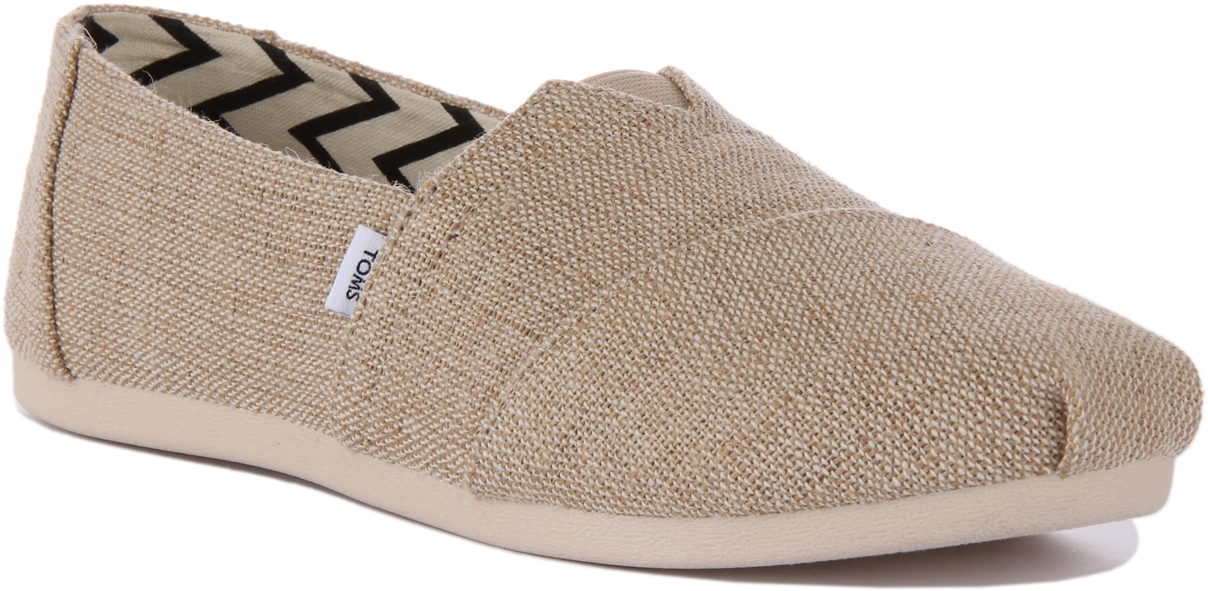 TOMS Heritage Canvas Shoes - Eco-Friendly, Sustainable Footwear with Recycled Materials Natural