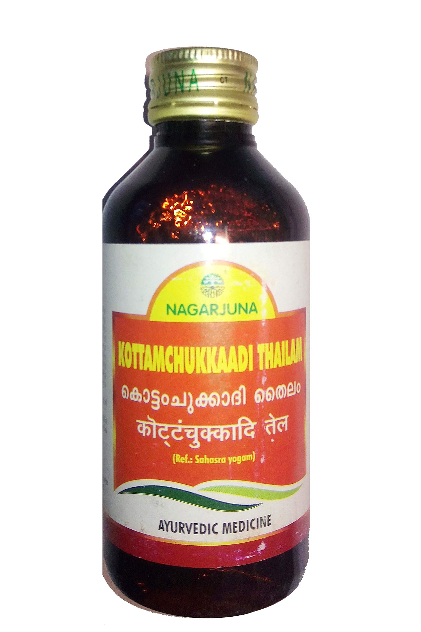 NAGARJUNA KOTTAMCHUKKAADI THAILAM (200ml) with Free Pachak Methi