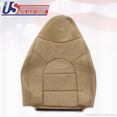 Miniatura 2 de 2000 para Ford F250 F350 F450 Lariat Front 2X Tops 2X BotFor Toms Fundas de asiento de cuero marrón